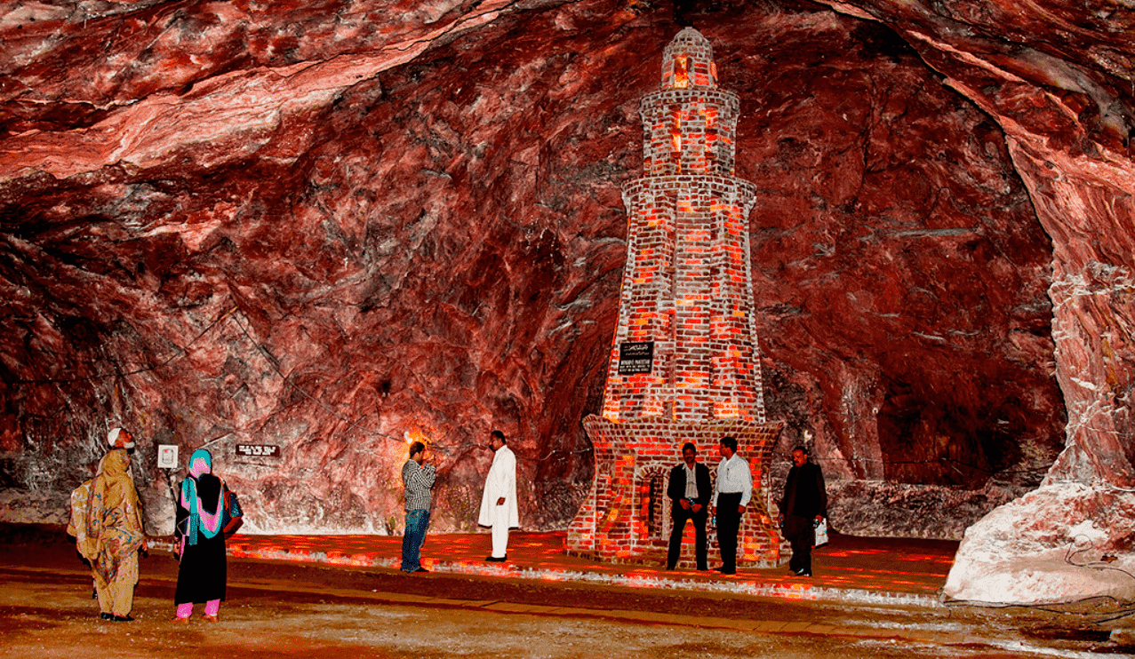 Khewra Salt Mines in Pakistan