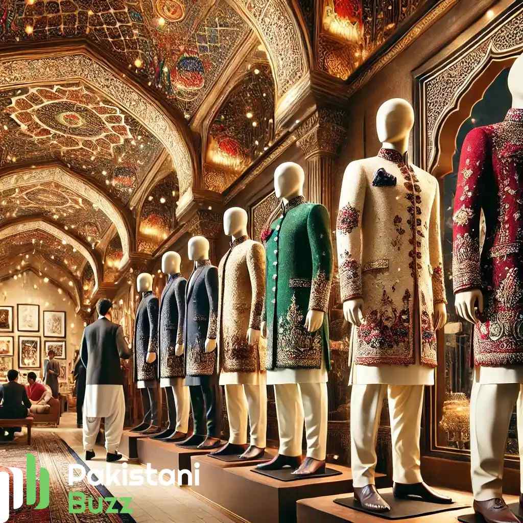 Featuring Top 10 Sherwani Brands in Pakistan